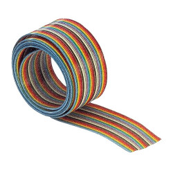 PRZEWÓD TAŚMA AWG28 1,27mm 10 żył KOLOROWA do złącz IDC 