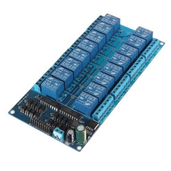 ARDUINO MODUŁ 16 KANAŁÓW PRZEKAZNIK 10A ZASILANIE 5V OPTOIZOLACJA