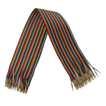 ZESTAW 10-PIN TAŚMA PINY MĘSKIE 35cm