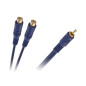KABEL PRZEWÓD 1x RCA WTYK 2x RCA GNIAZDO ROZGAŁĘŹNIK 20cm KPO2615
