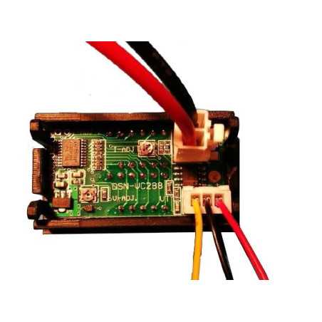 WOLTOMIERZ AMPEROMIERZ 100V 50A LED PANEL MODUŁ MIERNIKA RED/BLUE PODWÓJNY