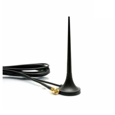 ANTENA MAGNETYCZNA GSM 2,2dBi 870-1900Mhz 2,5m SMA-m ROPAM
