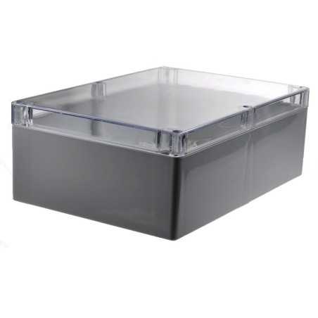 OBUDOWA G238C 265x185x95mm POLIWĘGLAN IP65 JASNOSZARA -40C do 120C