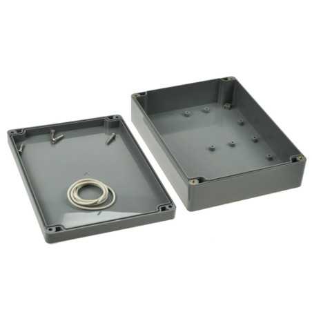 OBUDOWA G-3122 ABS 200x 150x 55mm uszczelka IP65 Ciemnopopielata