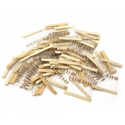 ZESTAW REZYSTORÓW 1/4W 0,25W 5% 640szt