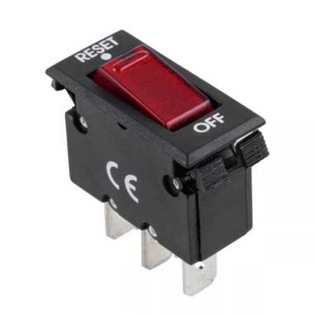 PRZEŁĄCZNIK IRS001A CZERWONY 0-RESET 10A 250V AC /PRK0035