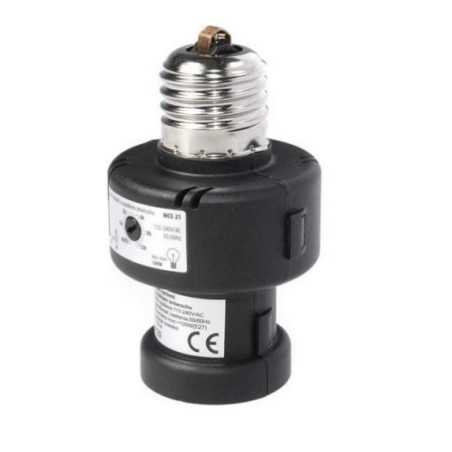 Oprawa żarówki z czujnikiem zmierzchu timer MCE21