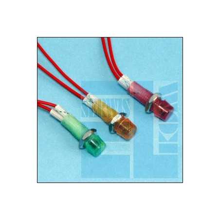  KONTROLKA ŻÓŁTA Z ŻARÓWKĄ NXD12 12V