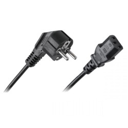 KABEL SIECIOWY ZASILAJĄCY KOMPUTEROWY PROSTY 1,5m 3 ŻYŁY