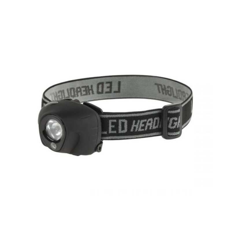 LATARKA CZOŁOWA LED 1W REGULACJA KĄTA NACHYLENIA 3-funkcje VIPOW