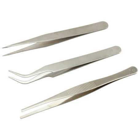 ZESTAW 3-szt PENSET PĘSET ANTYMAGNETYCZNYCH