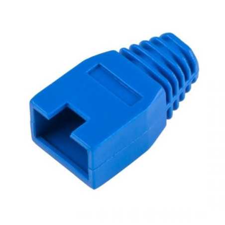 OSŁONA GUMOWA 8p8c RJ45 NIEBIESKA / 0156 - 10szt