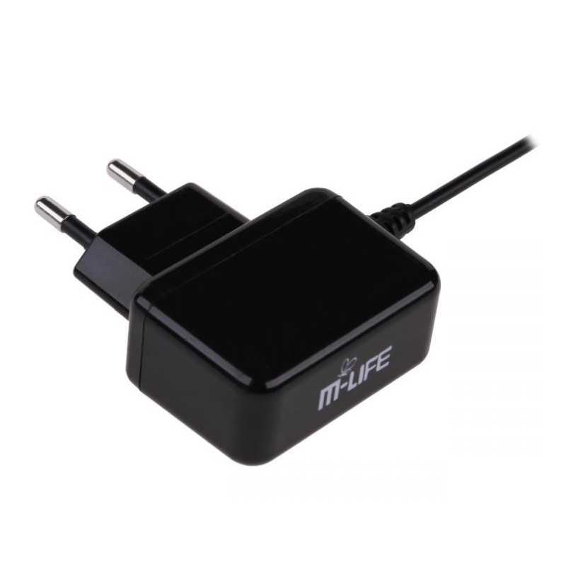 ŁADOWARKA SIECIOWA MINI USB 800mA M-LIFE ML0450