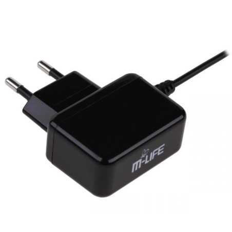 ŁADOWARKA SIECIOWA MINI USB 800mA M-LIFE ML0450