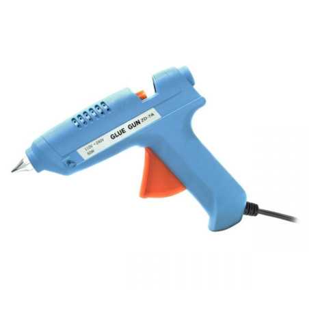 KLEJARKA PISTOLET DO KLEJENIA NA CIEPŁO 60W NIEBIESKA - 11mm