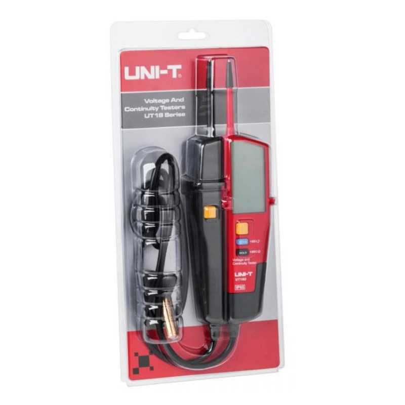MIERNIK UT18D TESTER NAPIĘCIA TEST RCD LCD PODŚWIETLANY UNI-T MIERNIK UT18D TESTER NAPIĘCIA TEST RCD LCD PODŚWIETLANY UNI-T