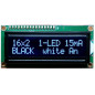 WYŚWIETLACZ LCD 2x16 1602A DIW W/KK WHITE CYRYLICA CZARNE TŁO