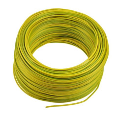 PRZEWÓD LGY 1x 0,5mm2 ŻÓŁTO-ZIELONY LINKA H05V-K PVC-40...+70°C