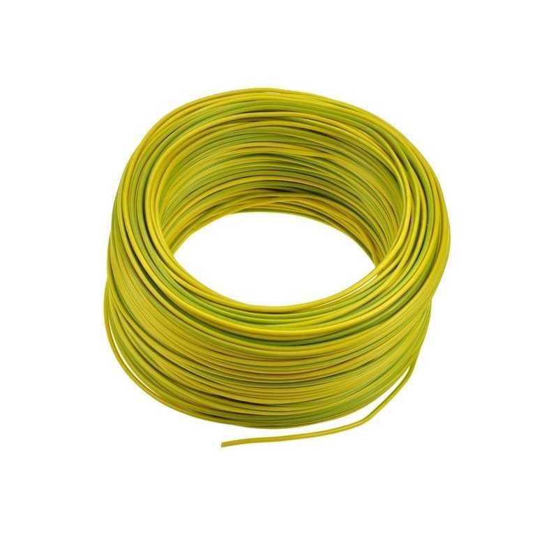 PRZEWÓD LGY 1x 0,5mm2 ŻÓŁTO-ZIELONY LINKA H05V-K PVC-40...+70°C