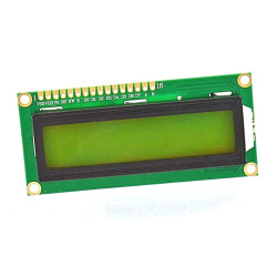 WYŚWIETLACZ LCD 2x16 1602 ZIELONY PODŚWIETLENIE Y/G LED