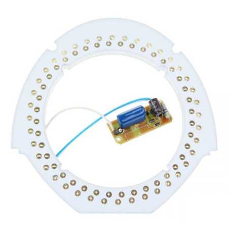 ŻARÓWKA DIODY LED DO LAMPY Z LUPĄ 80-LED OKRĄGŁA