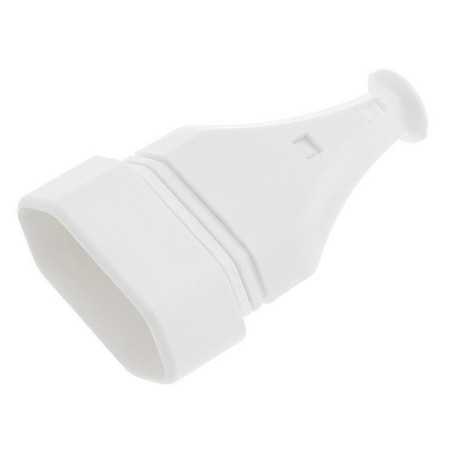 GNIAZDO SIECIOWE NA KABEL GN-11 PŁASKIE BIAŁE 230V 16A BEZ UZIEMIENIA