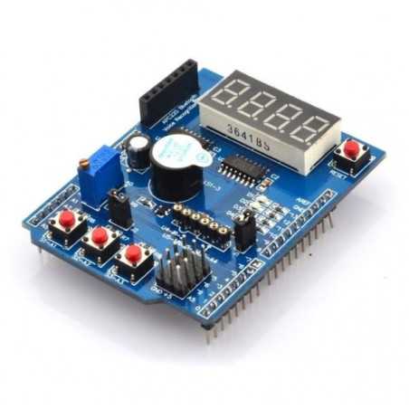 ARDUINO SHIELD UNIWERSALNY WYŚW. LED KLAWIATURA