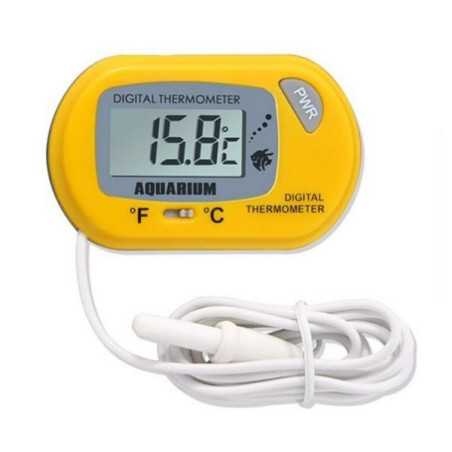 MIERNIK TEMPERATURY -50C 70C AKARYSTYCZNY ŻÓŁTY