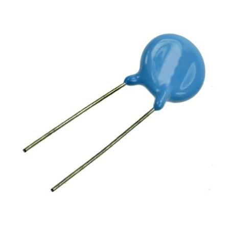 KONDENSATOR 2.2nF 1KV R-6mm THT 20% CERAMICZNY