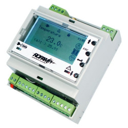 LCD-HMI-D4M PANEL HMI NA SZYNĘ DIN 4MODUŁY KOMPAT. BASICGSM2, MULTIGSM2 (BEZ PS)