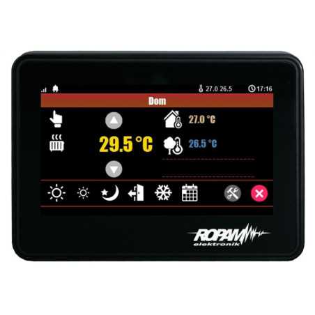 PANEL DOTYKOWY TPR-4BS-P 4,3" TFT LCD DOTYKOWY ABS CZARNY 123x89x18mm
