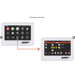 PANEL DOTYKOWY TPR-4BS-P 4,3" TFT LCD DOTYKOWY ABS CZARNY 123x89x18mm
