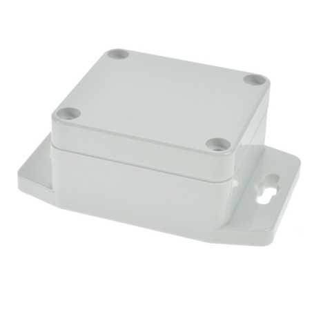 OBUDOWA G201MF 64x58x35mm KOŁNIERZ MONTAŻOWY POLIWEGLAN IP65 jasnoszara Gainta