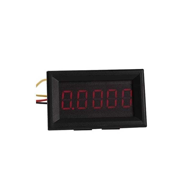 WOLTOMIERZ PANELOWY 0-33V DC PRECYZYJNY LED CZERWONY WOLTOMIERZ PANELOWY 0-33V DC PRECYZYJNY LED CZERWONY