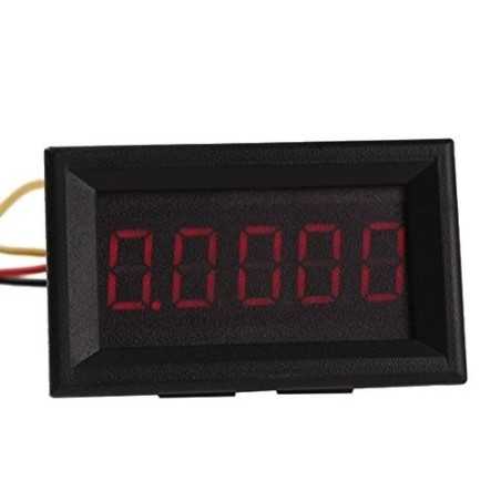 WOLTOMIERZ PANELOWY 0-33V DC PRECYZYJNY LED CZERWONY