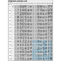 WYŚWIETLACZ LCD 2x16 1602B FHA K/A AMBER BIG DUŻE ZNAKI 16x2 CYRYLICA