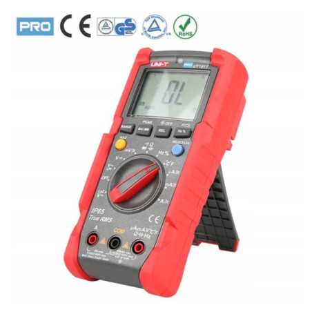 MIERNIK MULTIMETR UT191T PROFESIONAL TRUE RMS IP65 Prąd do 20A UNI-T UNIWERSALNY !! NOWOŚĆ