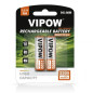 AKUMULATOR NI-MH AA 2300mAh HR6 RTU 2szt/blister VIPOW GOTOWE DO UŻYCIA