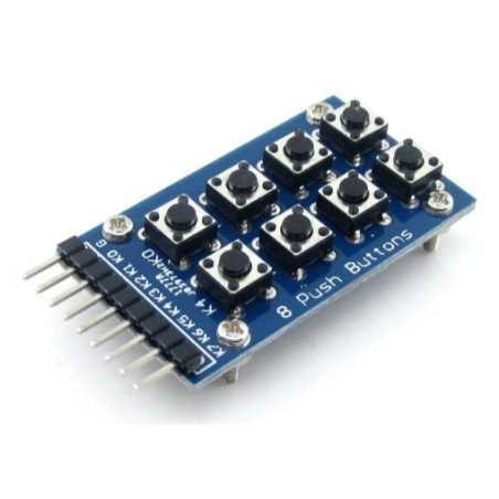MODUŁ KLAWIATURY 8 PRZYCISKÓW