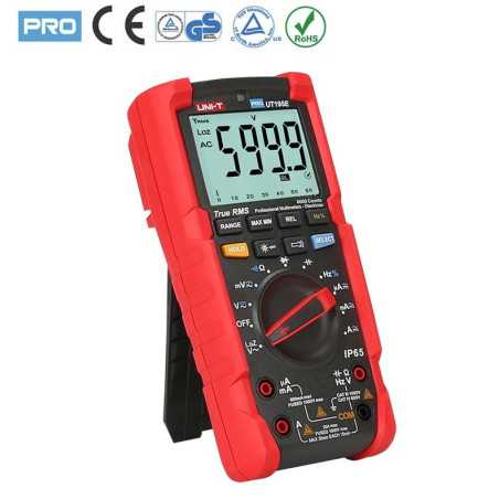 MIERNIK MULTIMETR UT195E PROFESIONAL TRUE RMS IP65 Prąd do 20A UNI-T UNIWERSALNY !! NOWOŚĆ