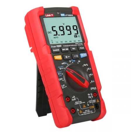 MIERNIK MULTIMETR UT195DS PROFESIONAL TRUE RMS IP65 Prąd do 20A UNI-T UNIWERSALNY !! NOWOŚĆ