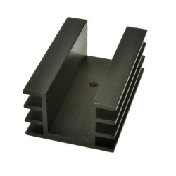 Radiator DY-AM/5 czerniony 50mm U 7K/W 32mm 20mm