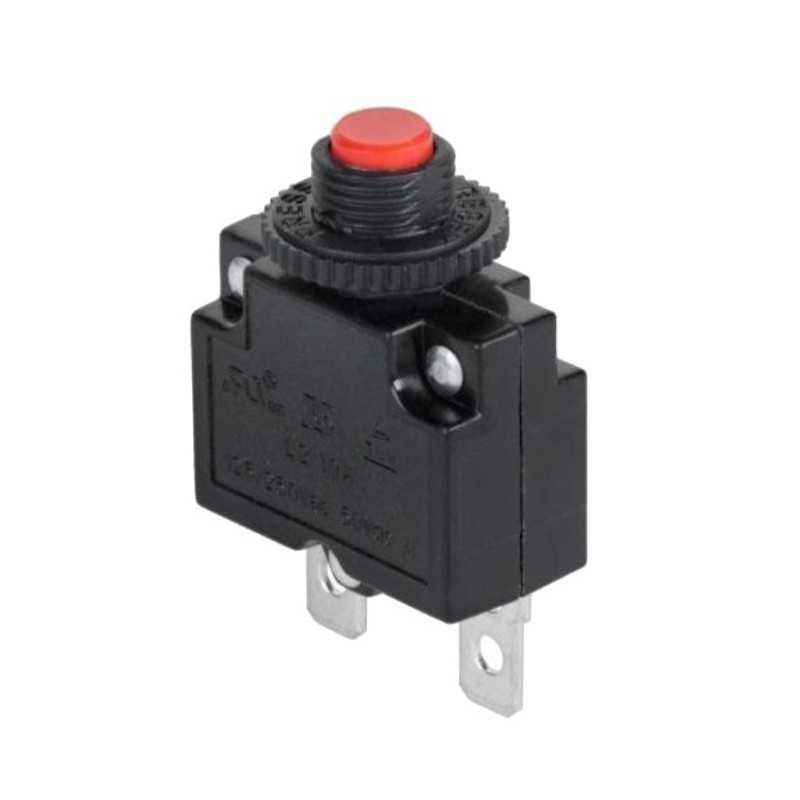 WYŁĄCZNIK NADPRĄDOWY BIMETALICZNY MR1 6A 250V BEZPIECZNIK