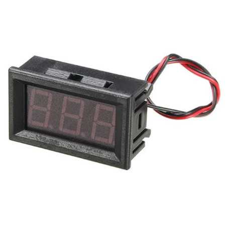 WOLTOMIERZ 5-99V DC PANELOWY MODUŁ WOLTOMIERZA CZERWONY LED