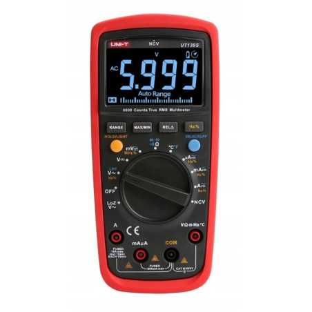MIERNIK CYFROWY MULTIMETR UT139S TrueRms UNI-T UT-139S LoZ LPF