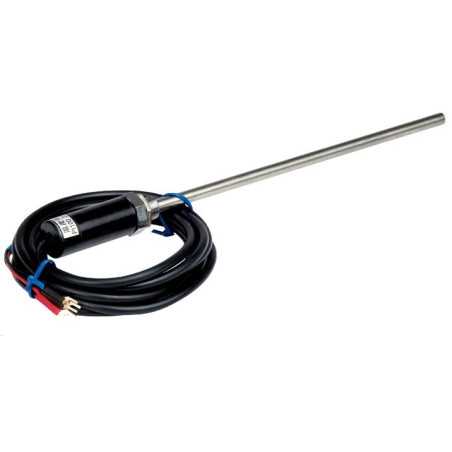 SONDA PT100 -45 - 420oC 3-PIN SONDA 20cm PRZEWÓD 1m Rezystancyjna sonda temperatury z przewodem