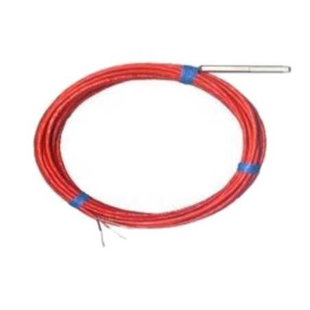 SONDA PT100 5x20mm -20oC 250oC 3-PIN PRZEWÓD 1,5m Rezystancyjna sonda temperatury z przewodem