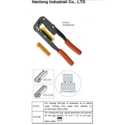 ZACISKARKA HT214 DO ZŁĄCZ TAŚMOWYCH