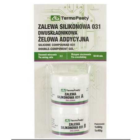 Zalewa Silikonowa Dwuskładnikowa 100g AGT-222 AG TERMOPASTY