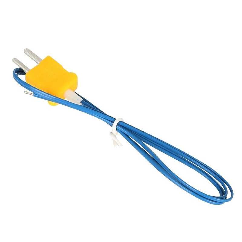 CZUJNIK SONDA TEMPERATURY 0-800st UNI-T UT-T12 TERMOPARA K WTYK NOŻOWY